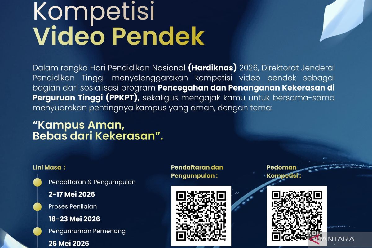 Kemdiktisaintek gelar lomba video pendek untuk cegah kekerasan seksual