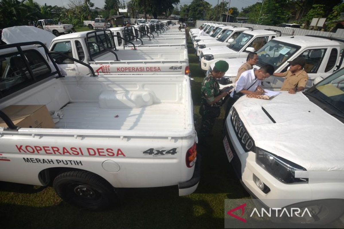 Sinergi TNI dan Koperasi Desa Merah Putih: 50 mobil pikap resmi diserahkan di Kodim Klaten, ini tujuannya
