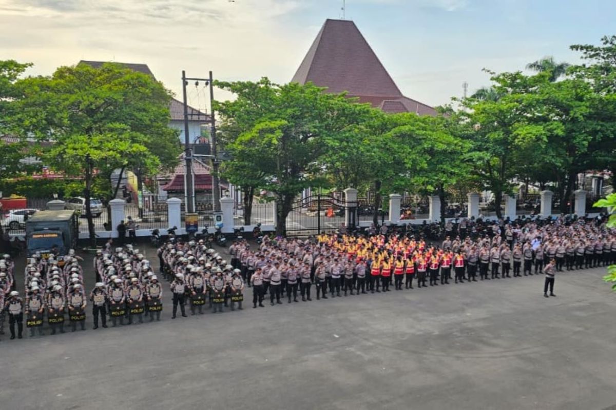 Polresta Pati pastikan personel pengamanan aksi nelayan tanpa senjata api