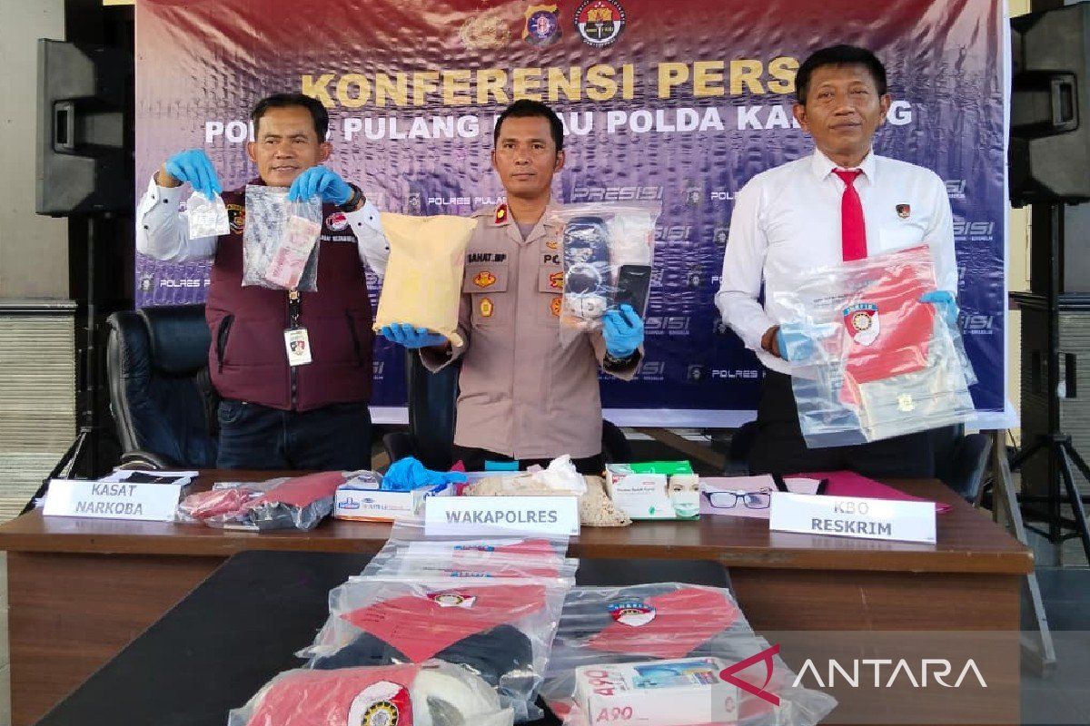 Polres Pulang Pisau ungkap sepuluh kasus narkoba hingga April 2026