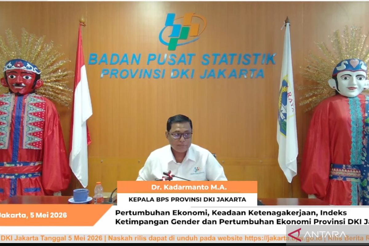 Pekerja informal di Jakarta meningkat pada Februari 2026