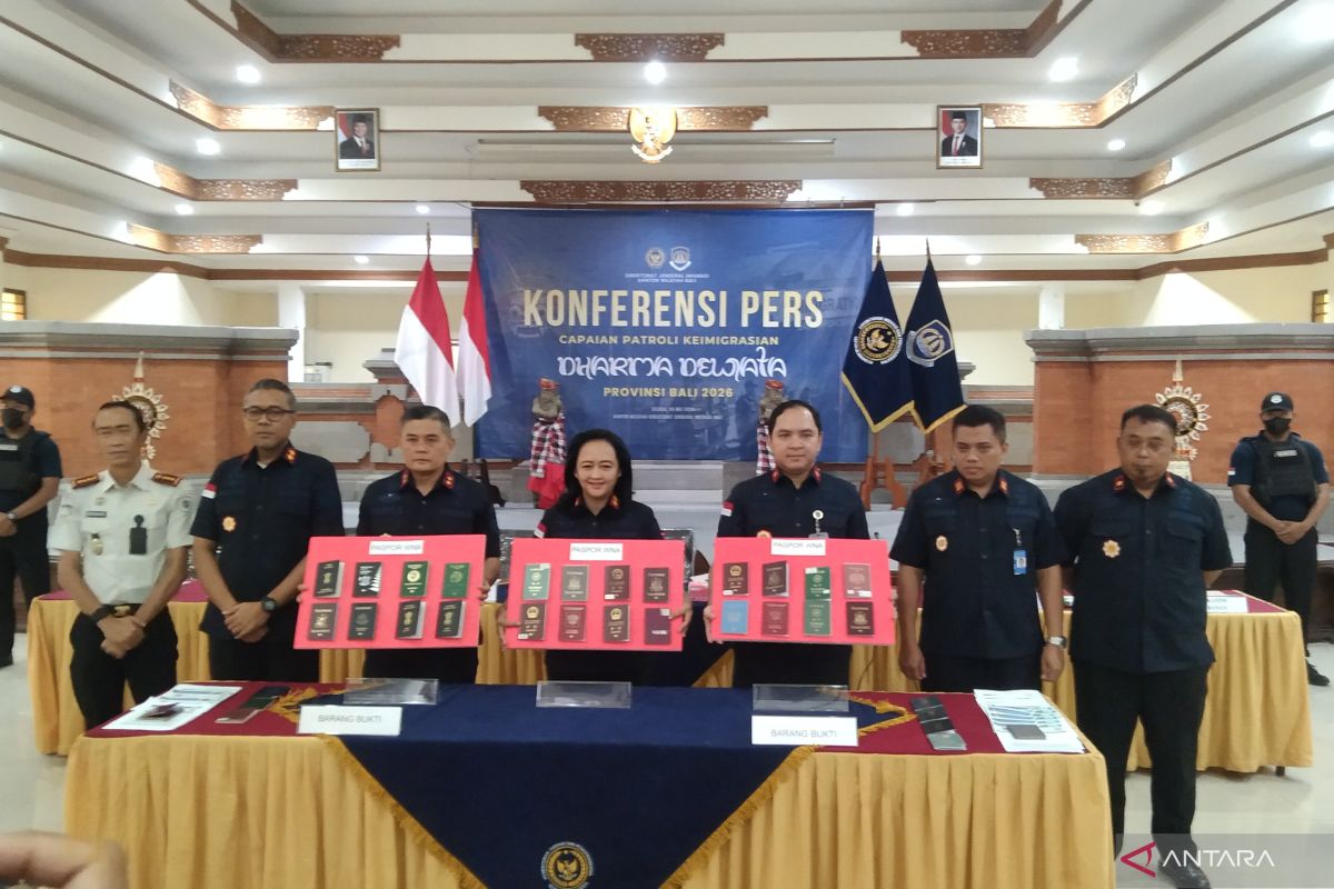 Imigrasi Bali jaring 62 WNA dalam operasi Patroli Dharma Dewata 