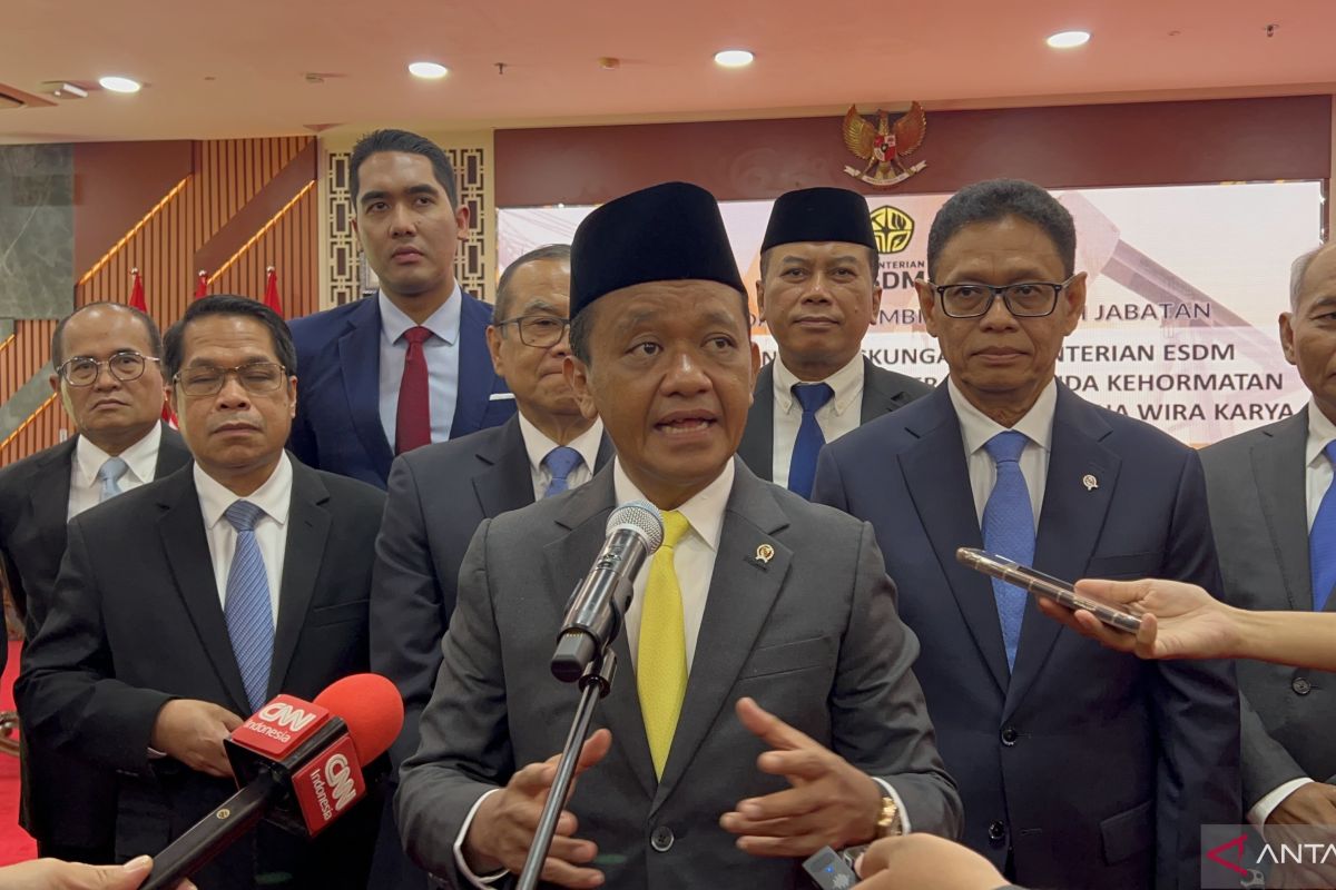 Menteri Bahlil lantik 19 pejabat tinggi pratama Kementerian ESDM