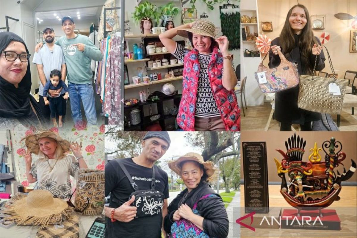 Produk UMKM Palangka Raya tiba di Selandia Baru dan langsung dipasarkan
