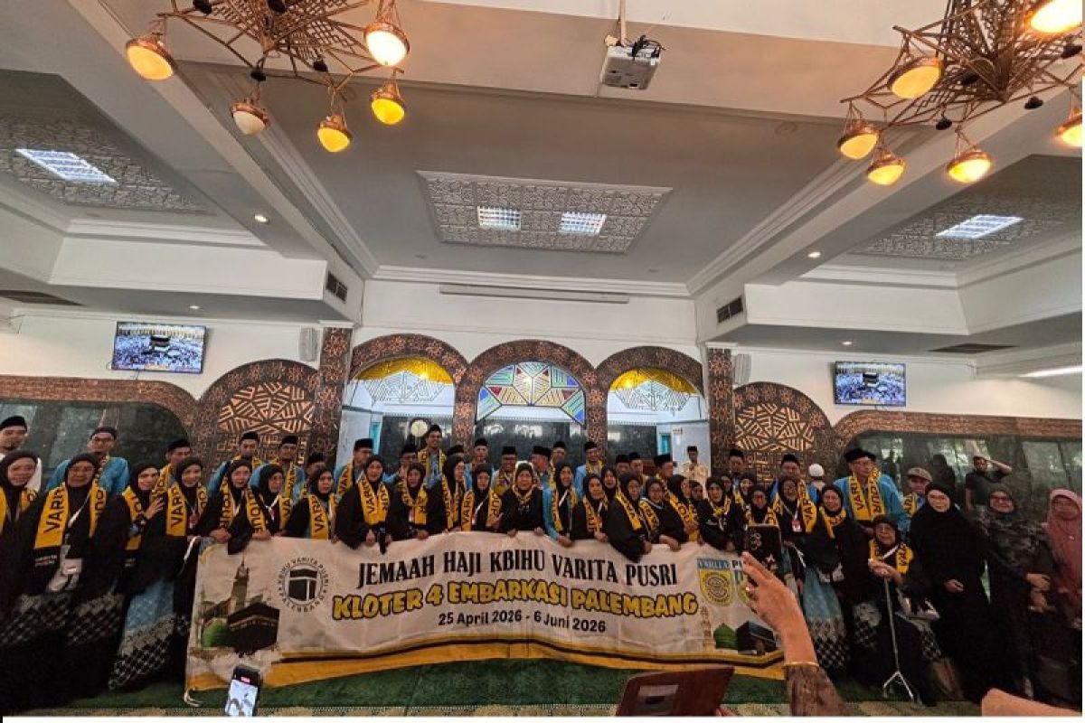 Varita Pusri lepas 49 jemaah calon haji Kloter 4 Embarkasi Palembang
