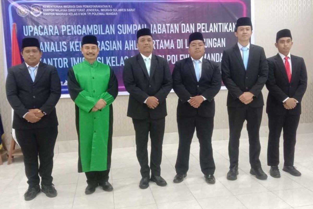 Kakanim Polman: Analis Keimigrasian Ahli Pertama perkuat kualitas pelayanan keimigrasian
