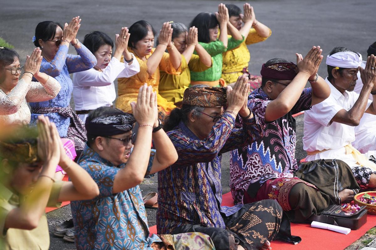 Pura pertama dibangun di kawasan Alun-Alun Kota Magelang