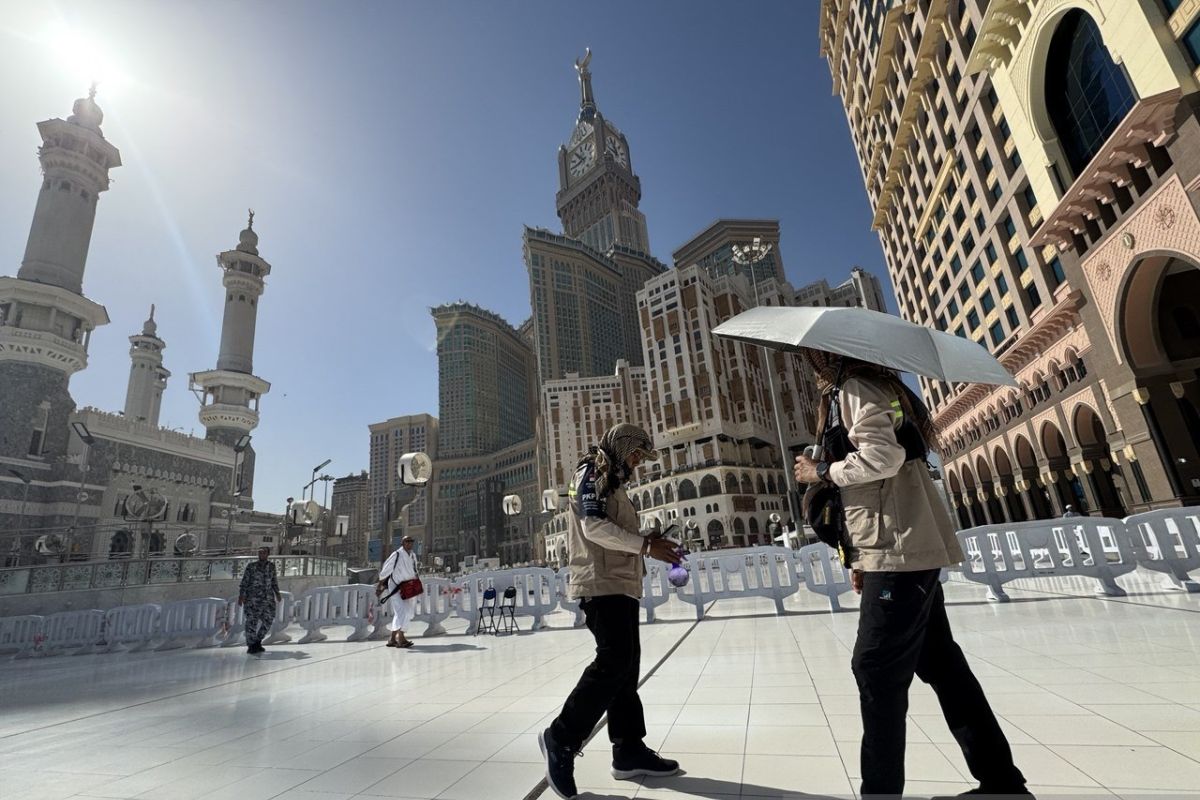 Antisipasi jamaah tersesat, petugas siaga di 9 titik Masjidil Haram