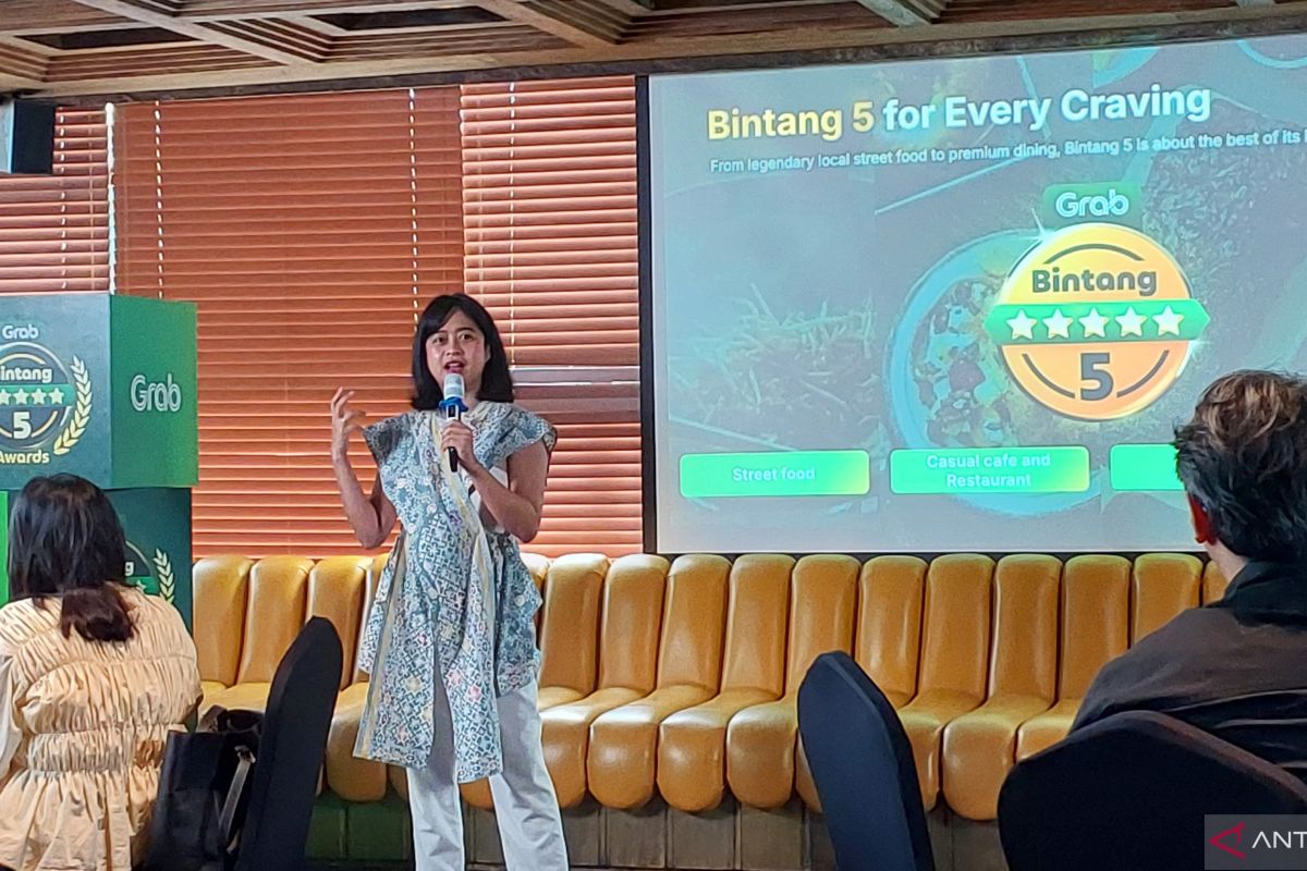 Grab kurasi kuliner favorit di Indonesia melalui Bintang 5 Awards