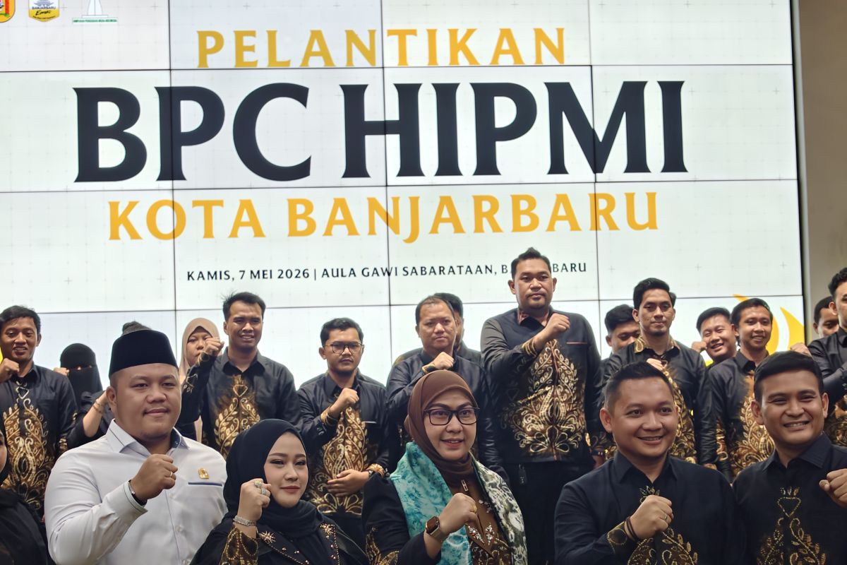 Ketua DPRD Banjarbaru hadiri pelantikan pengurus BPC HIPMI