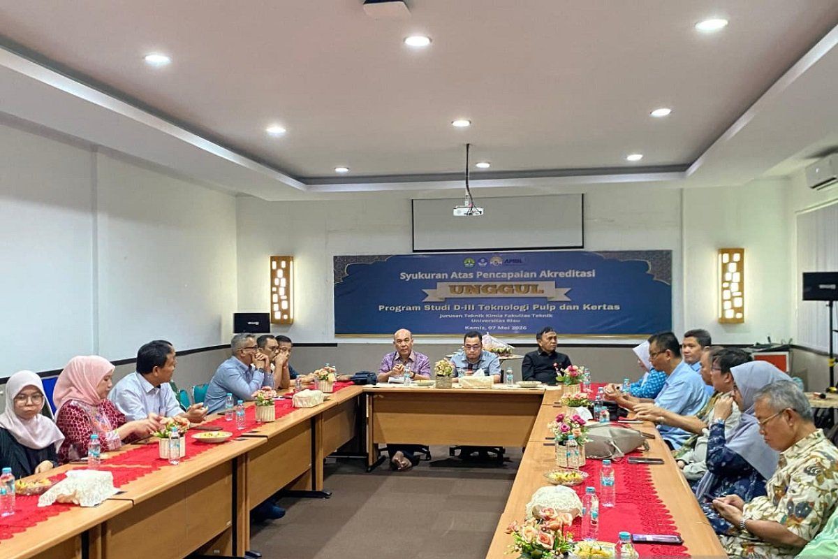 Program Studi Teknologi Pulp dan Kertas UNRI Raih Akreditasi Unggul, Perkuat Kolaborasi dengan Dunia Industri