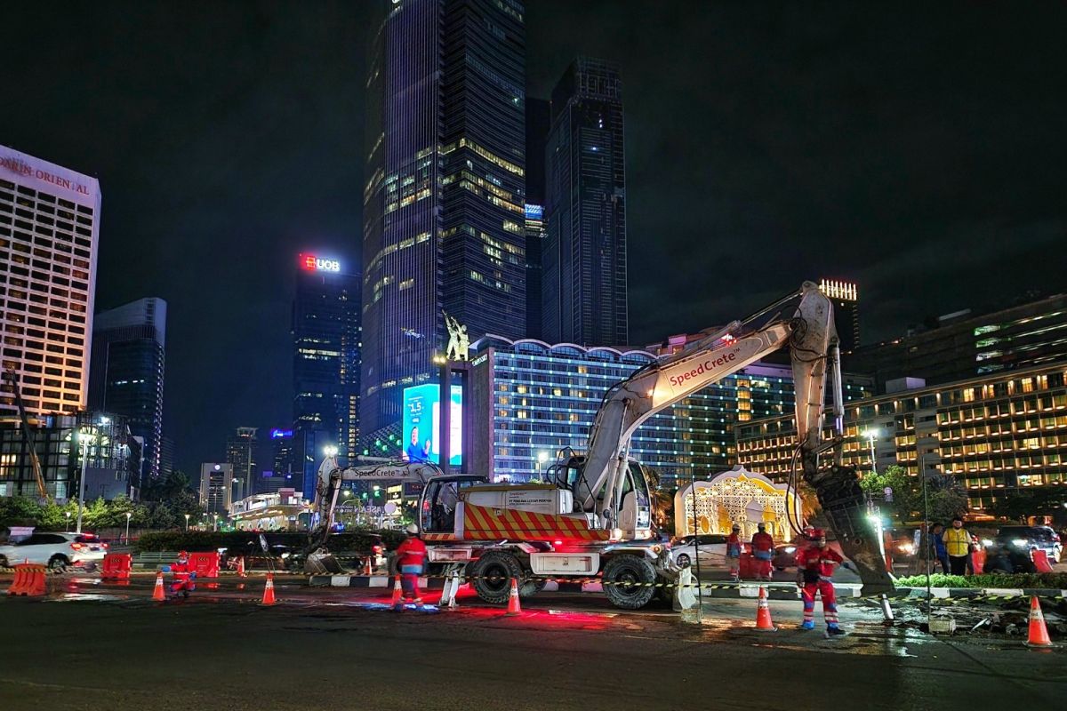 SIG hadirkan beton cepat kering perbaiki jalur Transjakarta