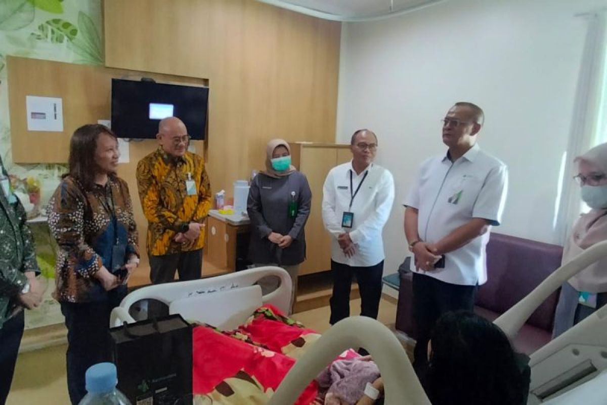 May Day, BPJS Ketenagakerjaan kunjungi pasien kecelakaan kerja