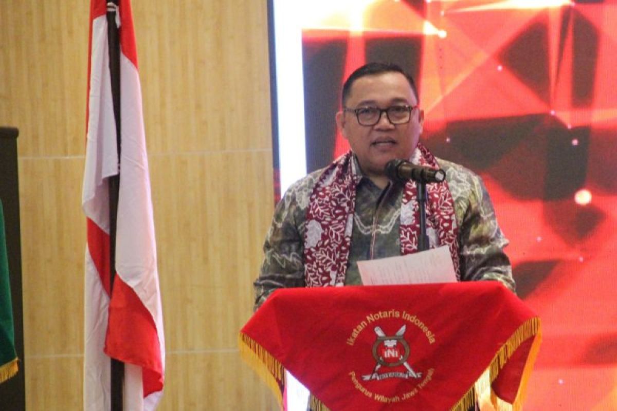 Kemenkum Jateng dukung penguatan kapasitas dan profesionalitas notaris