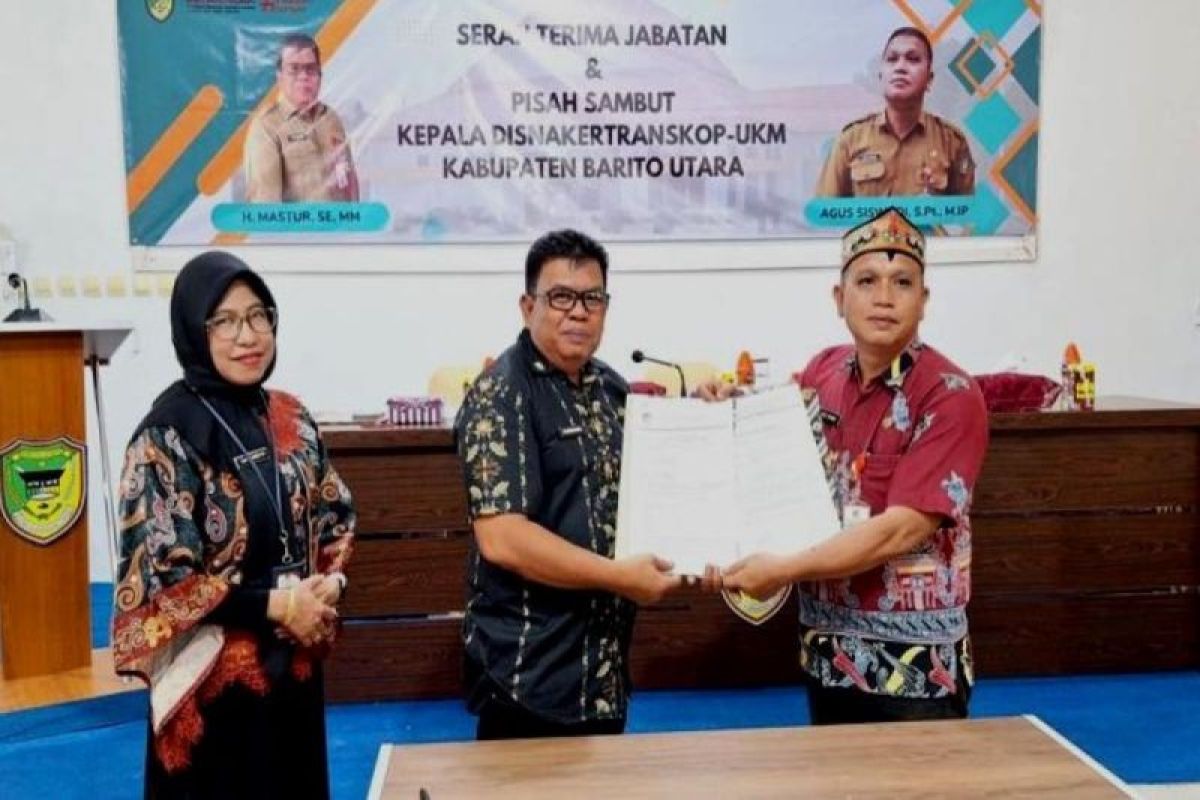 Pamit dari Disnakertranskop UKM Barut, Mastur ungkap capaian penurunan pengangguran