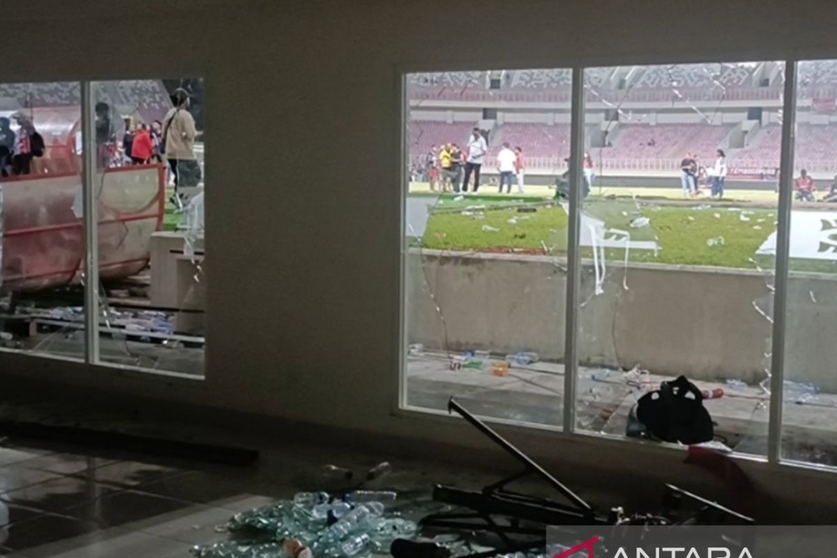 Disorda Papua hitung kerugian aset Stadion Lukas Enembe pascarusuh