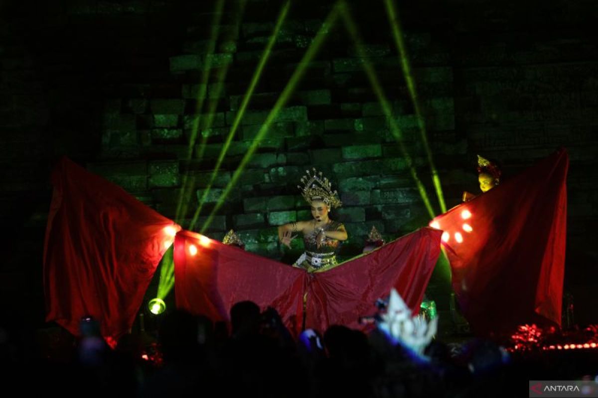 Drama tari Sudamala di Candi Tegowangi Kediri