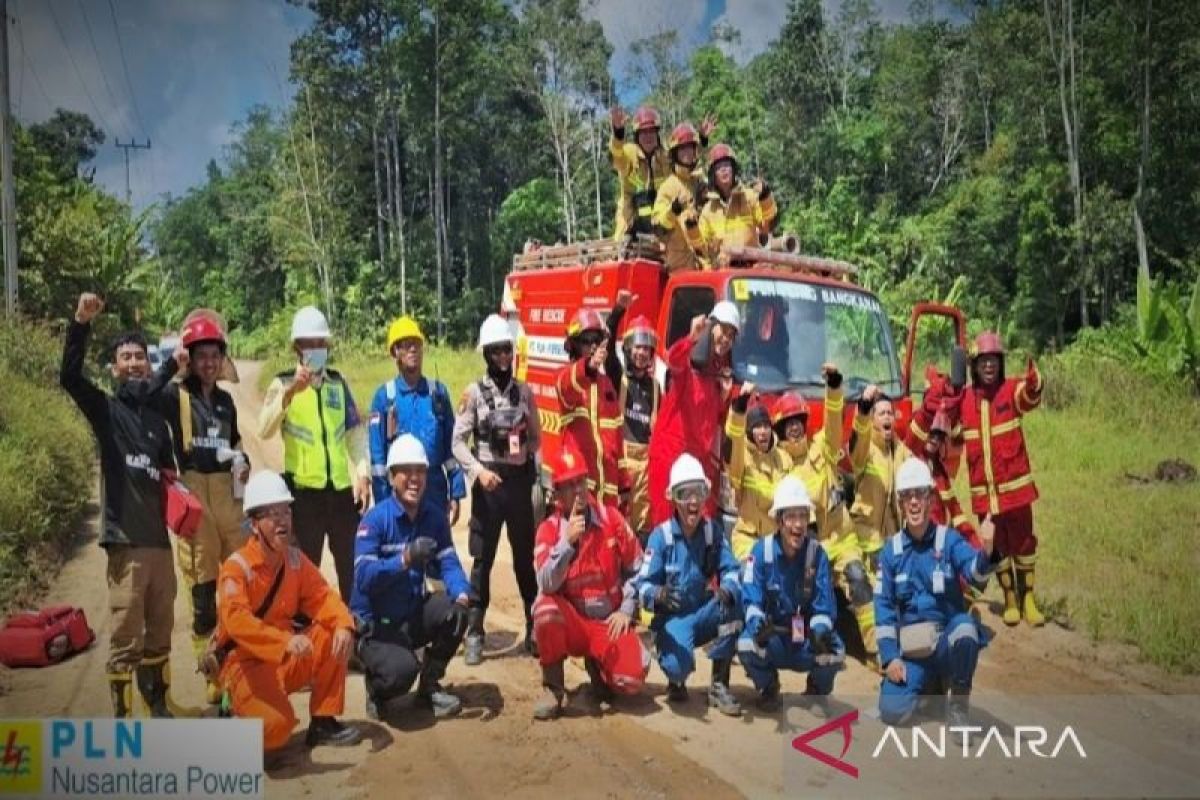 Siapkan penanggulangan karhutla, Medco dan PLN latihan gabungan tanggap darurat