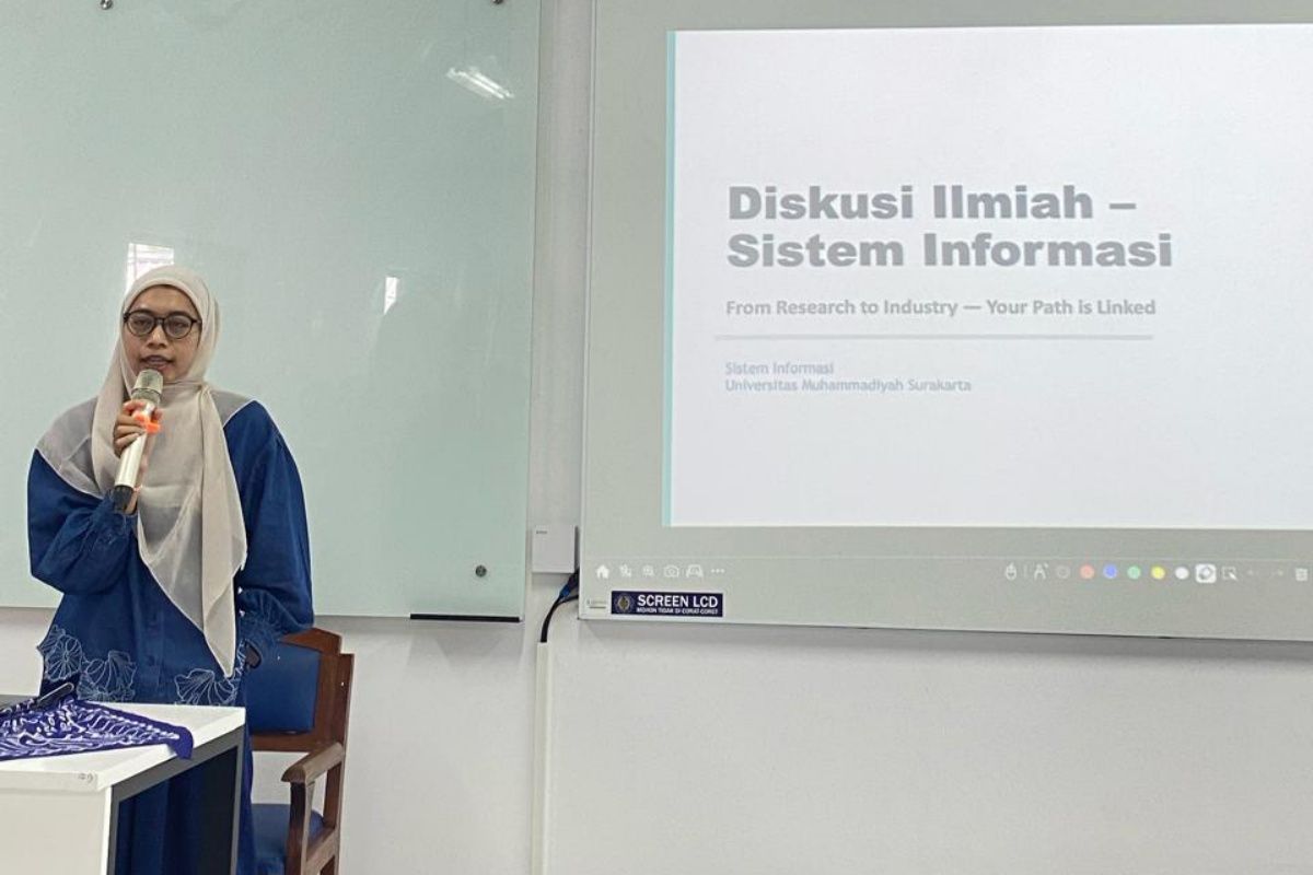 Prodi SIF UMS bangun kolaborasi riset dosen-mahasiswa lewat diskusi ilmiah dan sarasehan