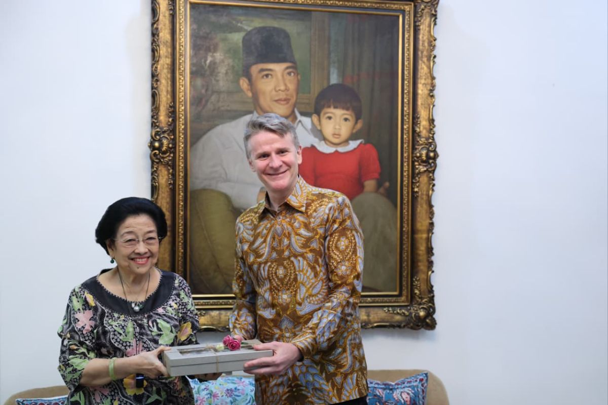 Megawati dan Dubes Australia bahas hubungan kedua negara-geopolitik