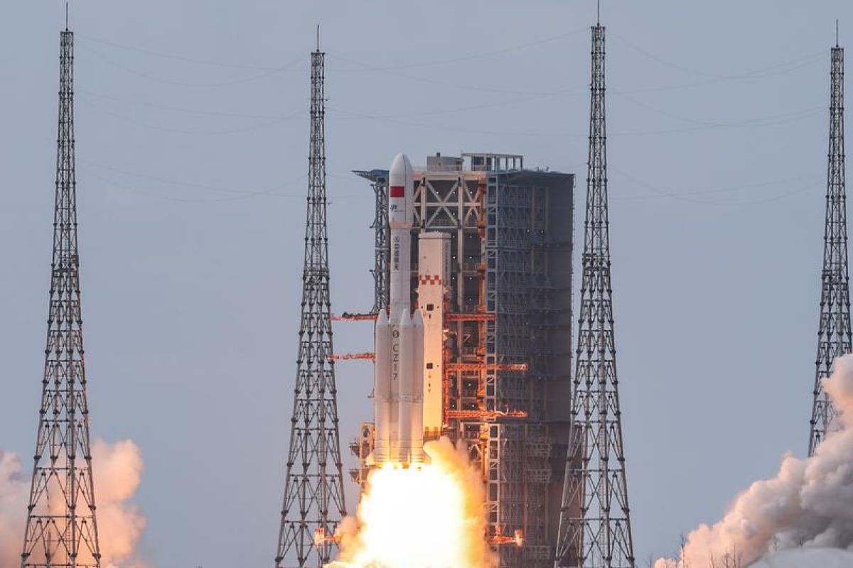 Tianzhou-10 China sukses bertambat ke Stasiun Luar Angkasa Tiangong