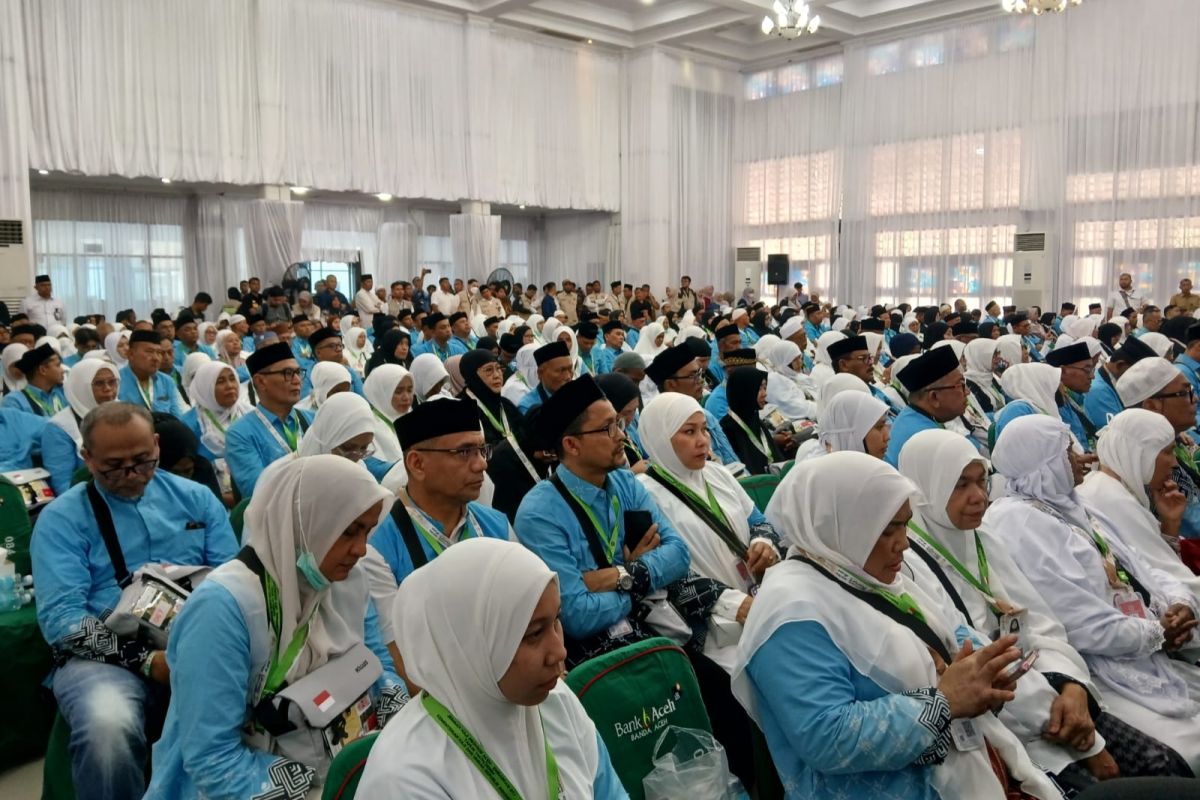 PPIH: 2.352 calon Haji Aceh sudah berada di tanah suci