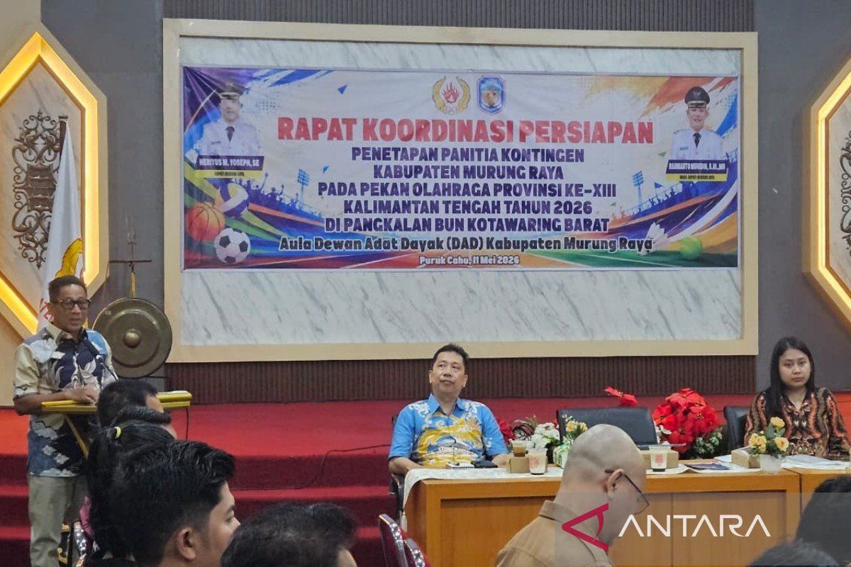 KONI Murung Raya targetkan masuk lima besar Porprov Kalteng