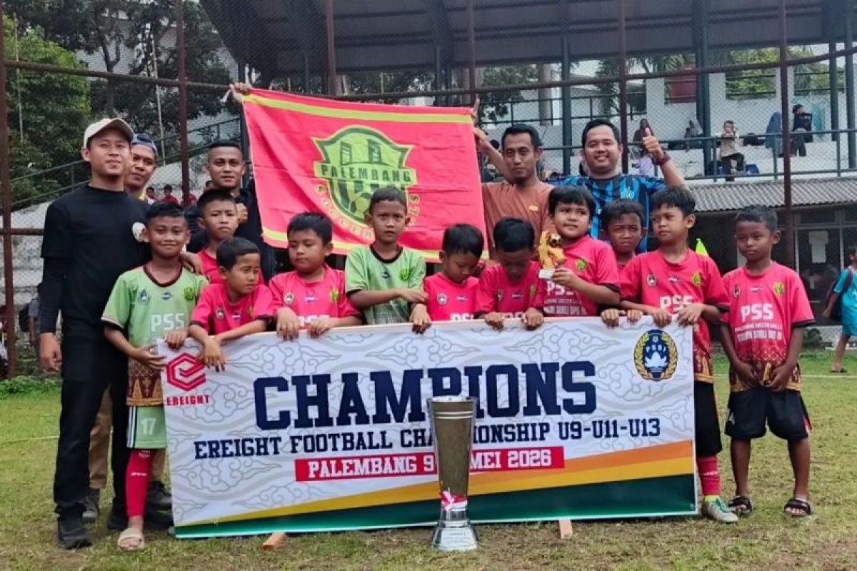 Tim U-9 SSB Palembang Soccer Skills raih posisi kedua di Ereigh Football Festival