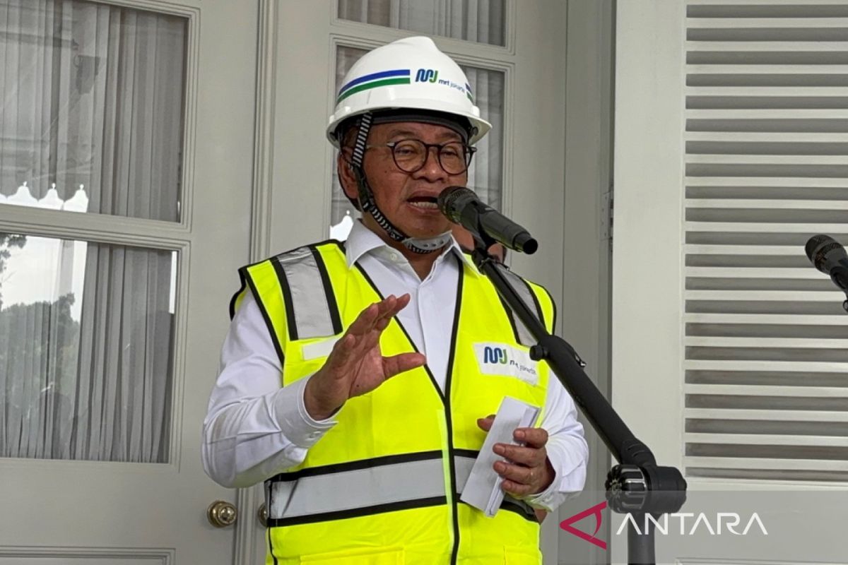 Pembangunan MRT fase 2A Bundaran HI-Kota Tua sudah 59,7 persen rampung
