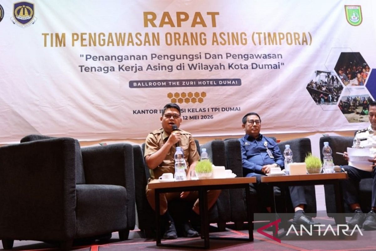Penanganan dan pengawasan orang asing dibahas serius dalam Rapat Timpora Imigrasi Dumai