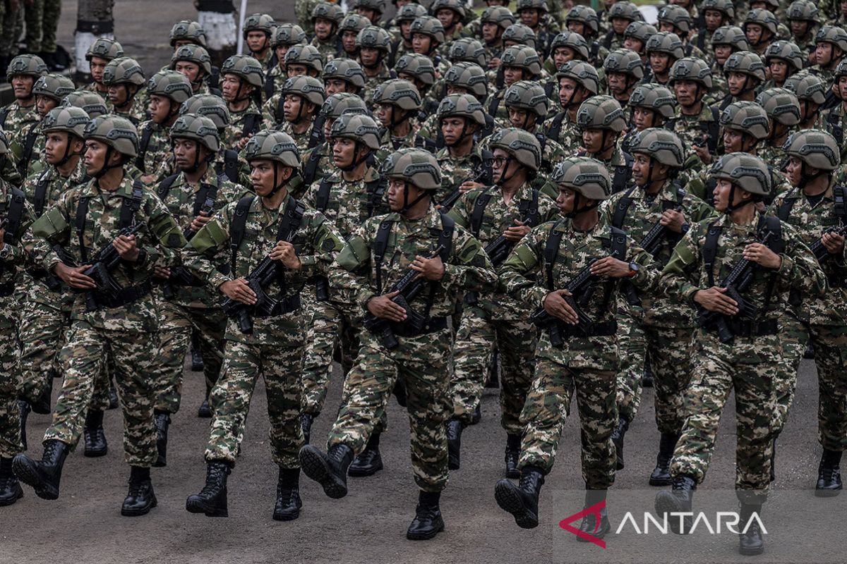 Lulus Latsarmil Rindam Hasanuddin, intip kesiapan 500 ASN Sulsel menjadi Komcad Matra Darat