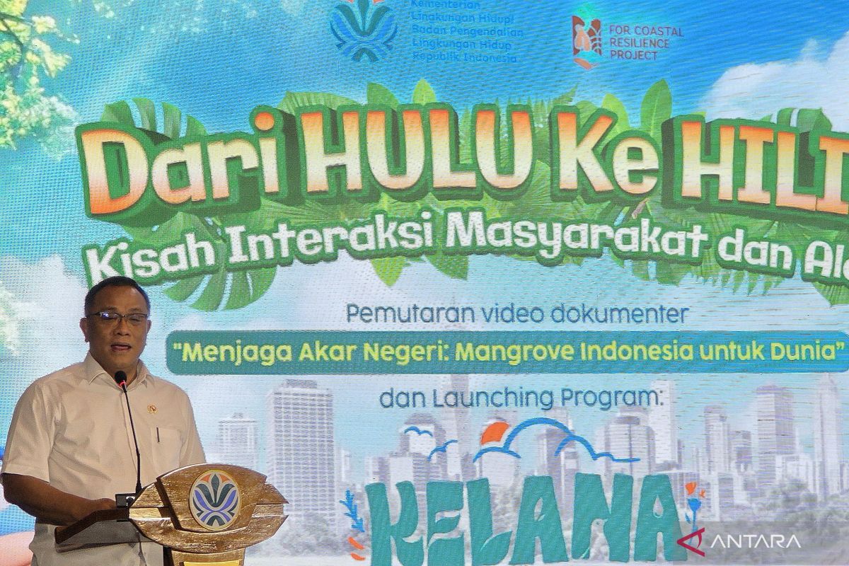 KemenLH luncurkan kampanye Kelana perkuat restorasi mangrove