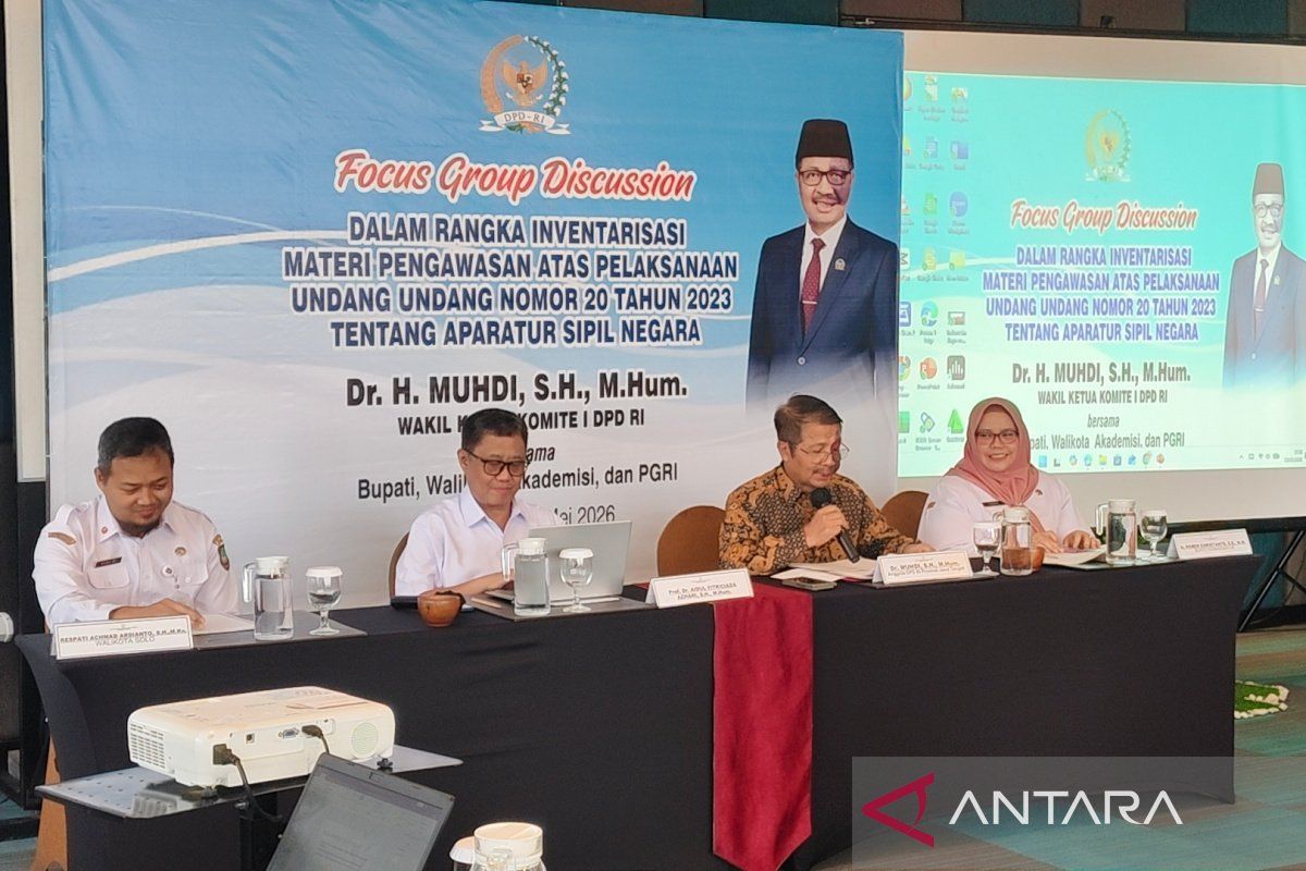Anggota DPD RI Jateng gali masukan terkait penataan ASN