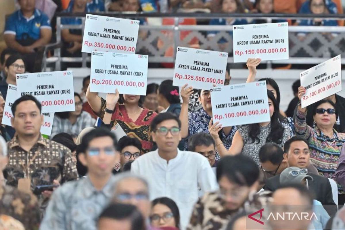 Pelaku usaha di Bali ikuti Akad Massal KUR 1.000 UMKM Ekonomi Kreatif