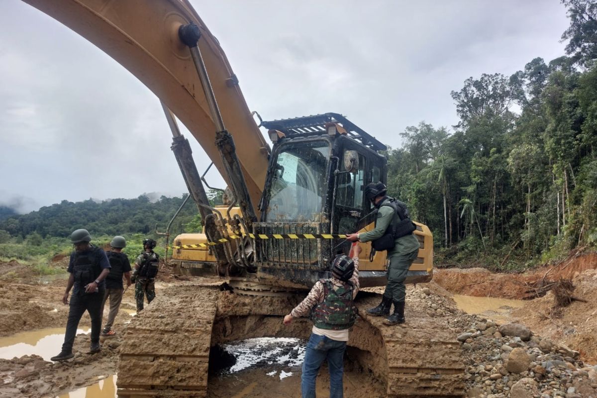 Satgas PKH-Kemenhut dalami dugaan PETI di kawasan hutan Nabire