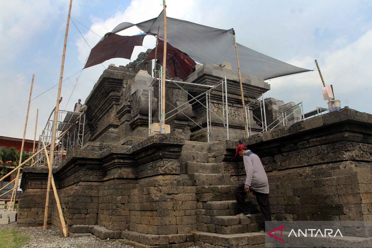 Pelestarian situs sejarah, Candi Jago di Malang dipugar sesuai bentuk aslinya