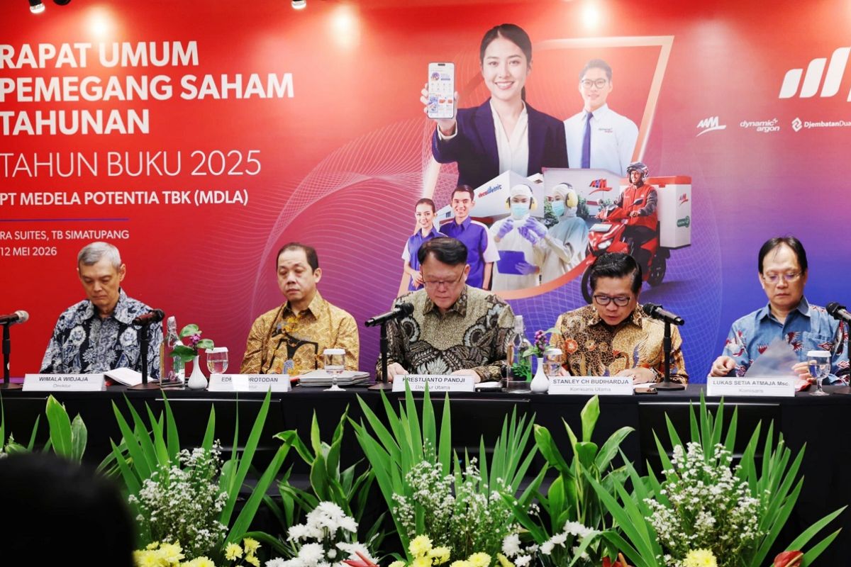 PT Medela Potentia bagikan dividen tahun 2025 sebesar Rp176,56 miliar