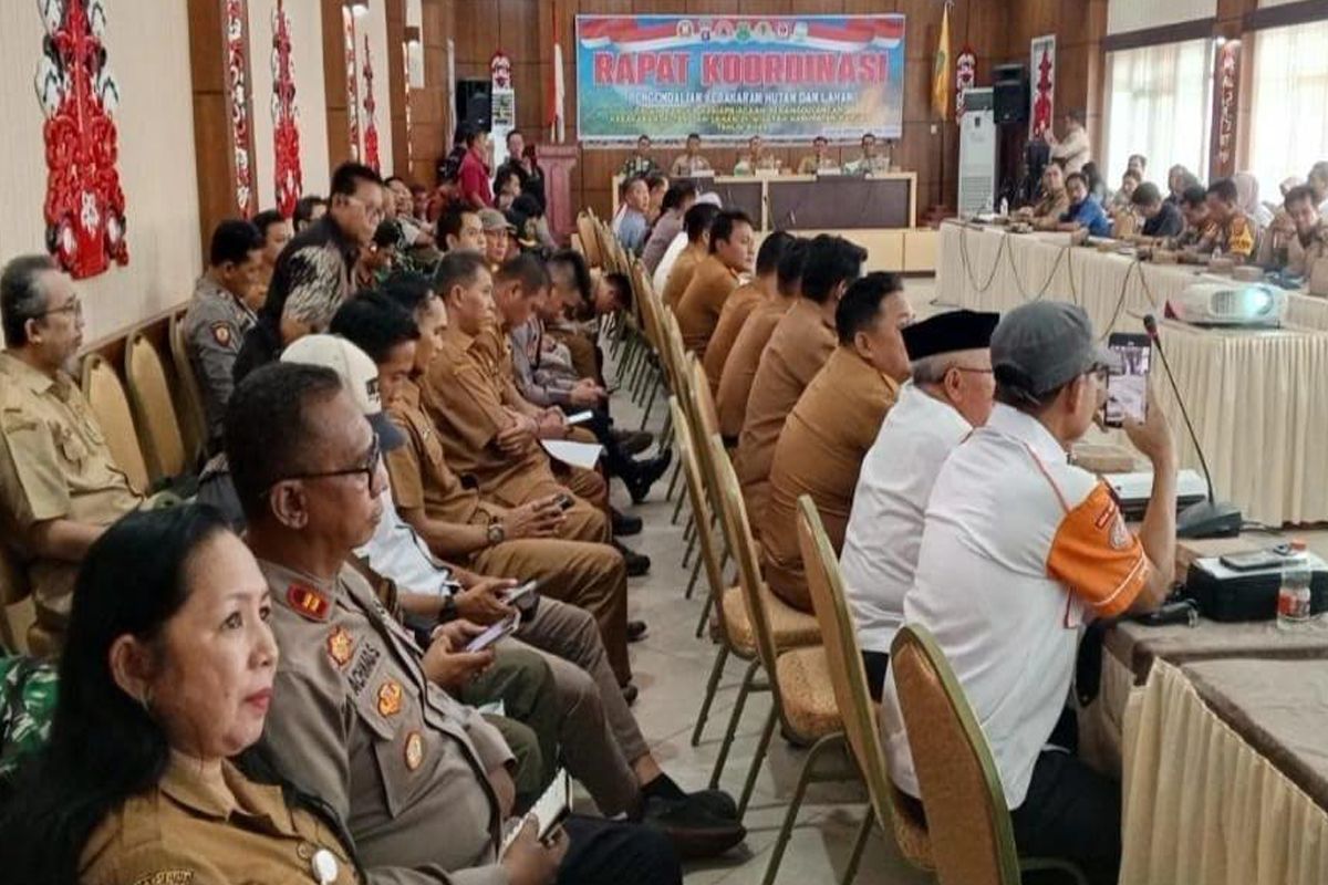 Kapuas masuk daerah risiko tinggi rawan kebakaran hutan dan lahan