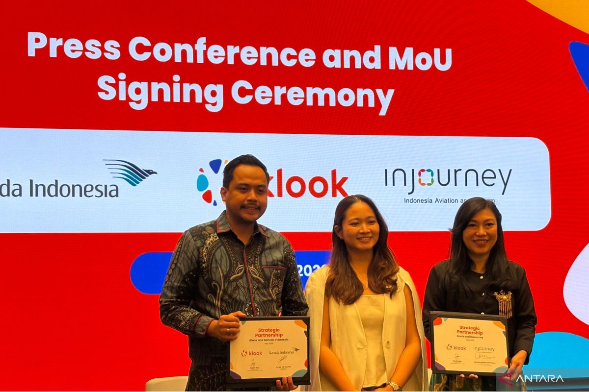 Klook, Garuda dan InJourney hadirkan pengalaman wisata terintegrasi