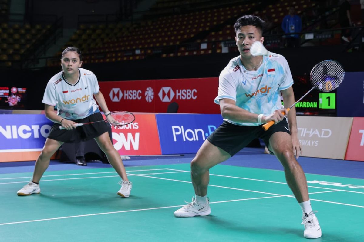 Dejan/Bernadine genapi empat ganda campuran Indonesia ke babak kedua 