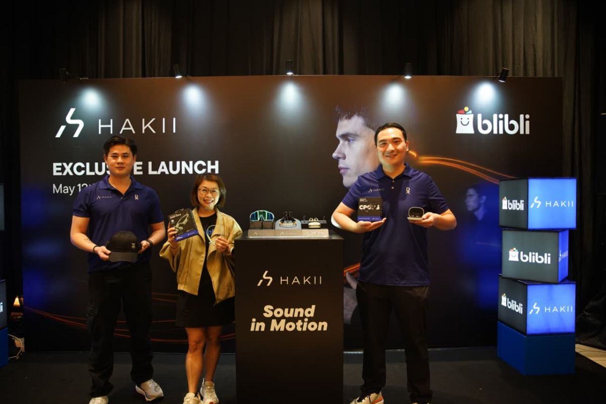 Blibli Store hadirkan perangkat audio wearable HAKII di Indonesia