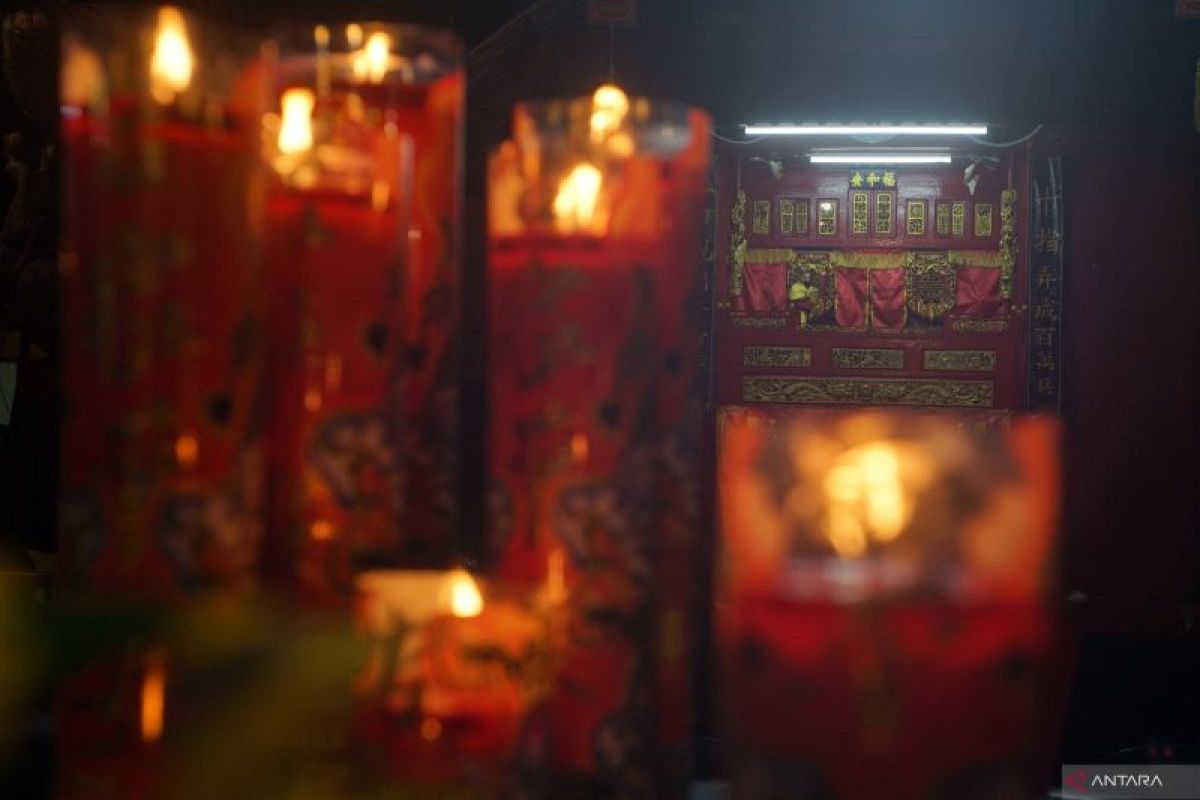 Pertunjukan wayang potehi di Tulungagung