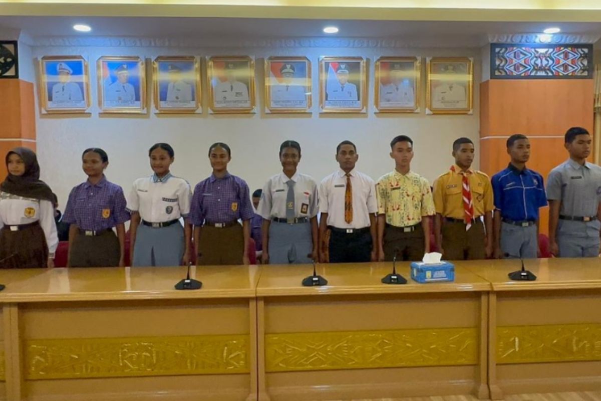 10 pelajar Kota Jayapura ikut seleksi paskibraka tingkat nasional