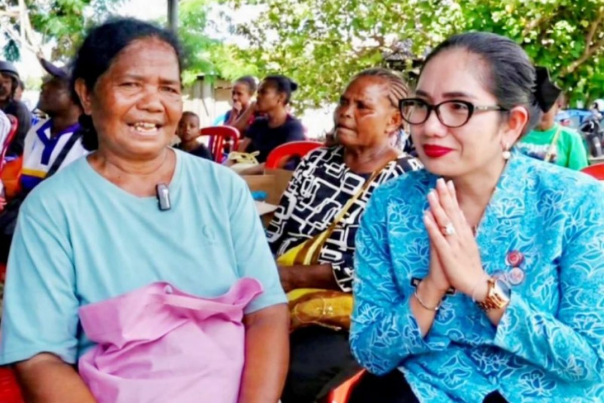 TP PKK Kabupaten Jayapura laksanakan CKG di Kampung Ifar Besar