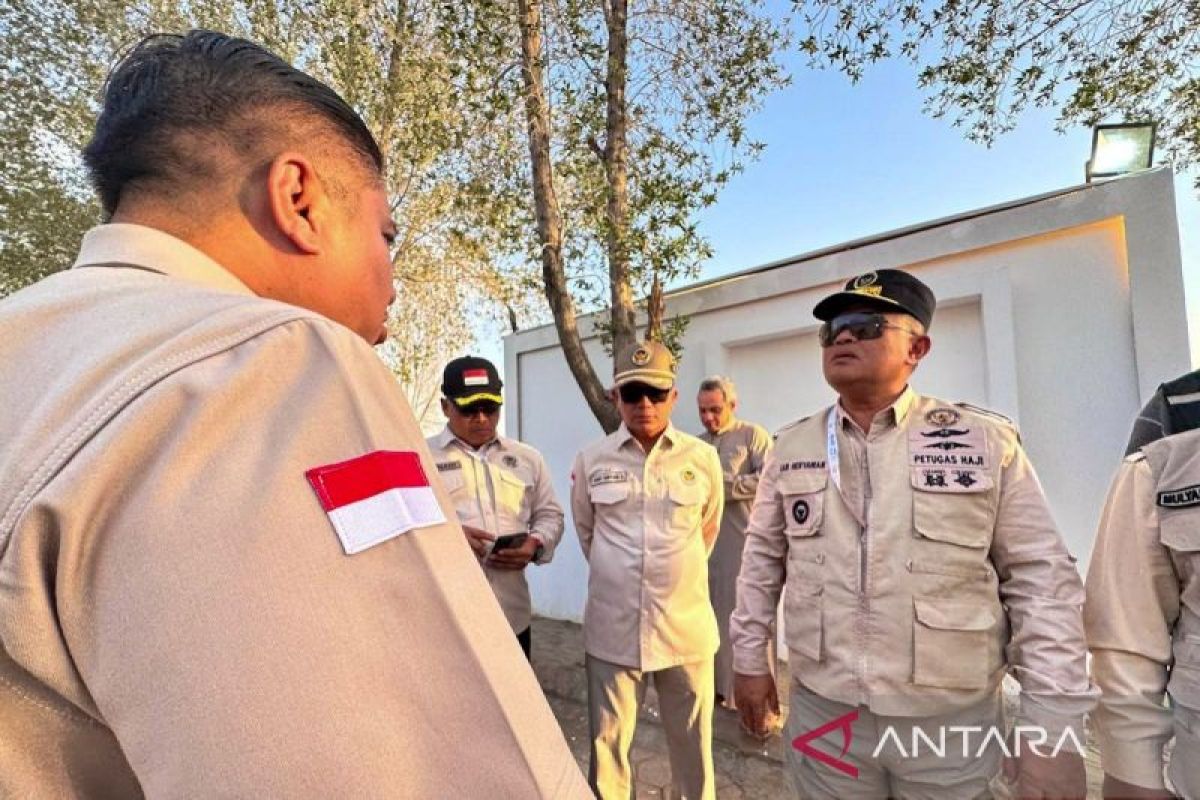 Kesiapan fasilitas Armuzna lampaui 90 persen jelang puncak haji