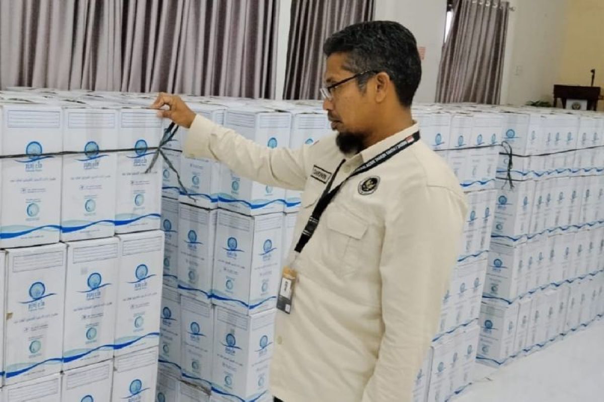 PPIH: Air zamzam jamaah calon haji Aceh tiba di asrama haji