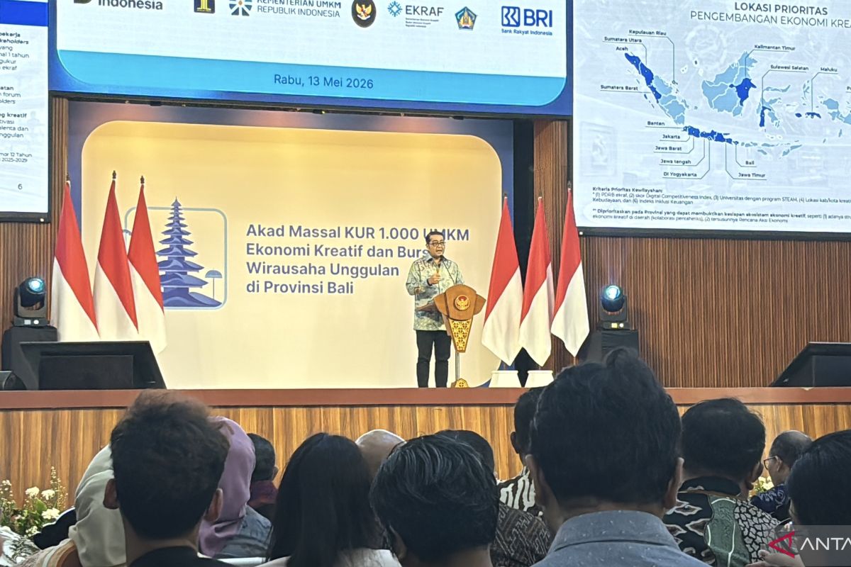 Menteri Ekraf lantik penilai KI bantu pemilik HKI dapat KUR