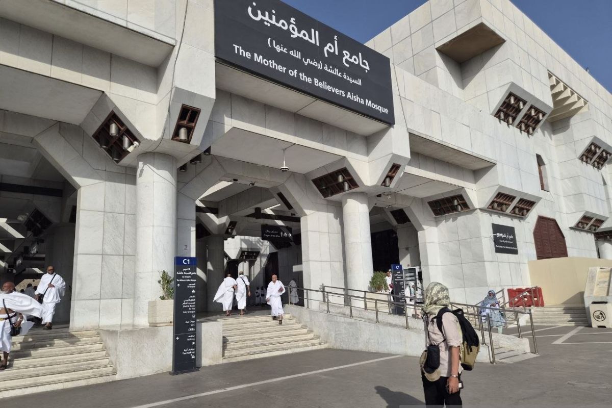 Masjid Aisyah Tan'im jadi lokasi favorit miqat jamaah calon haji
