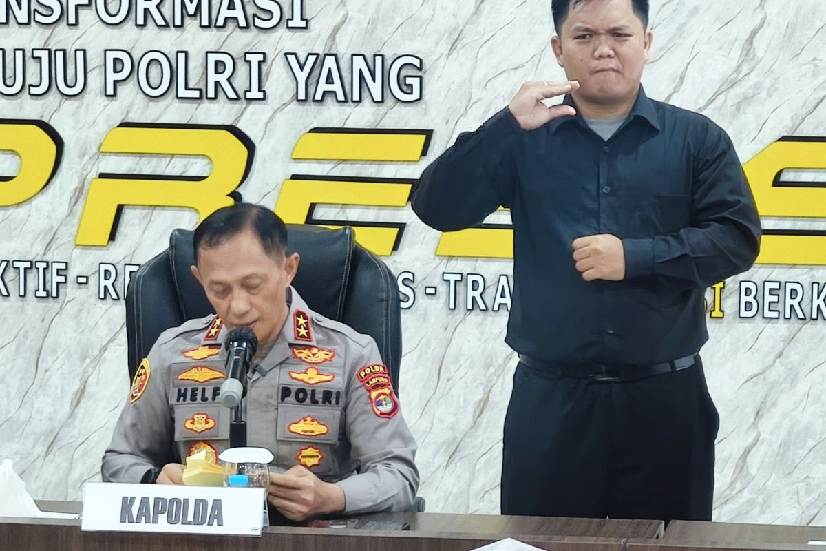 Polda Lampung tangkap dua pelaku begal yang tembak polisi 