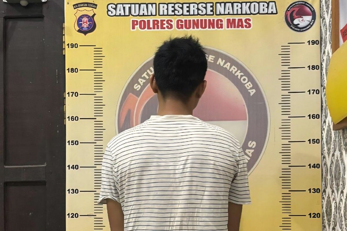 Polisi amankan oknum karyawan PBS di Gumas diduga terlibat peredaran sabu